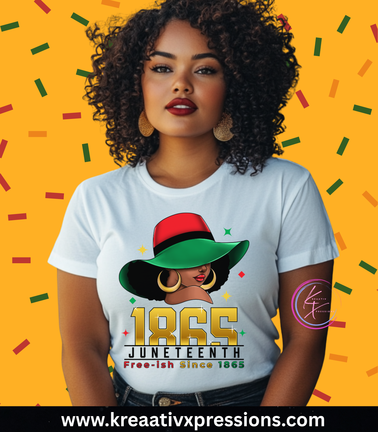 1865 Juneteenth Free-ish Since 1865 Tee