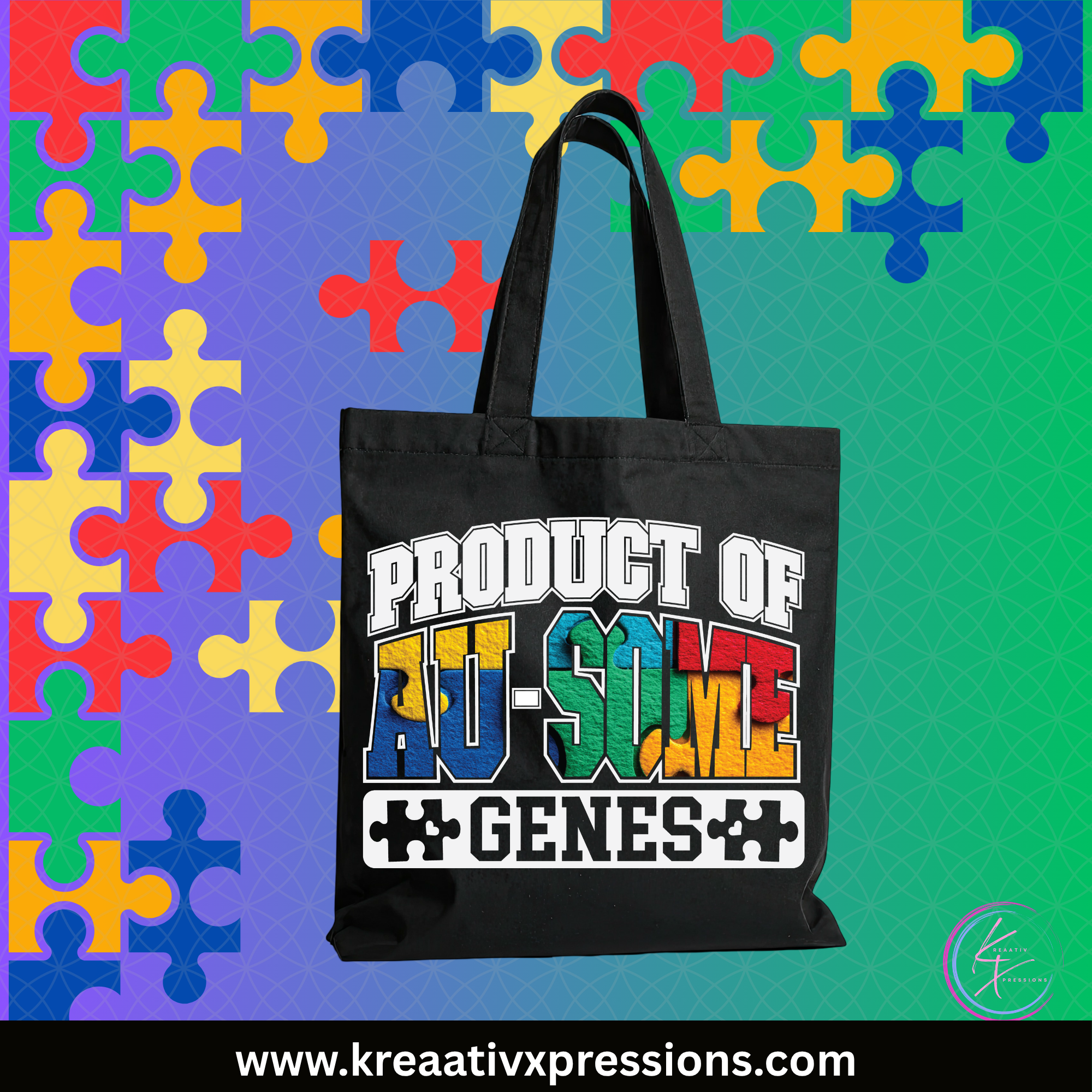 Autism Awareness Tote Bags