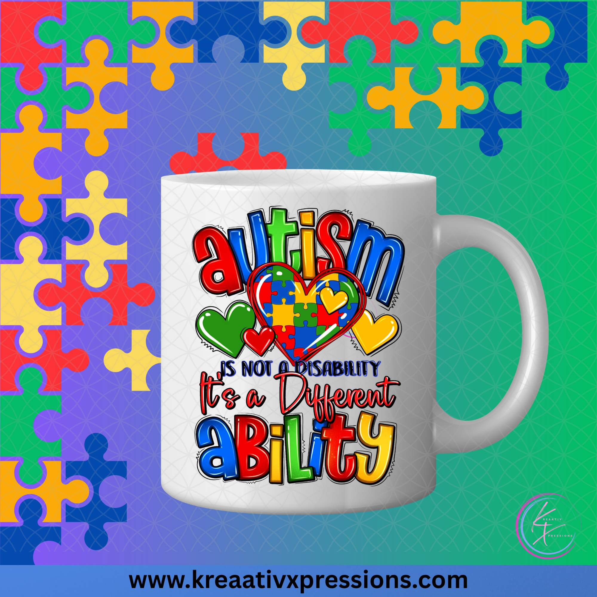 Autism Awareness Mugs