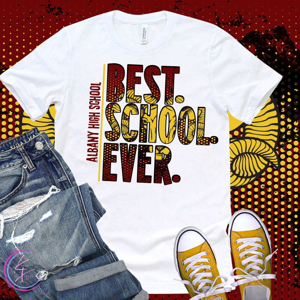 Best. School. Ever. Customizable Spirit Tee