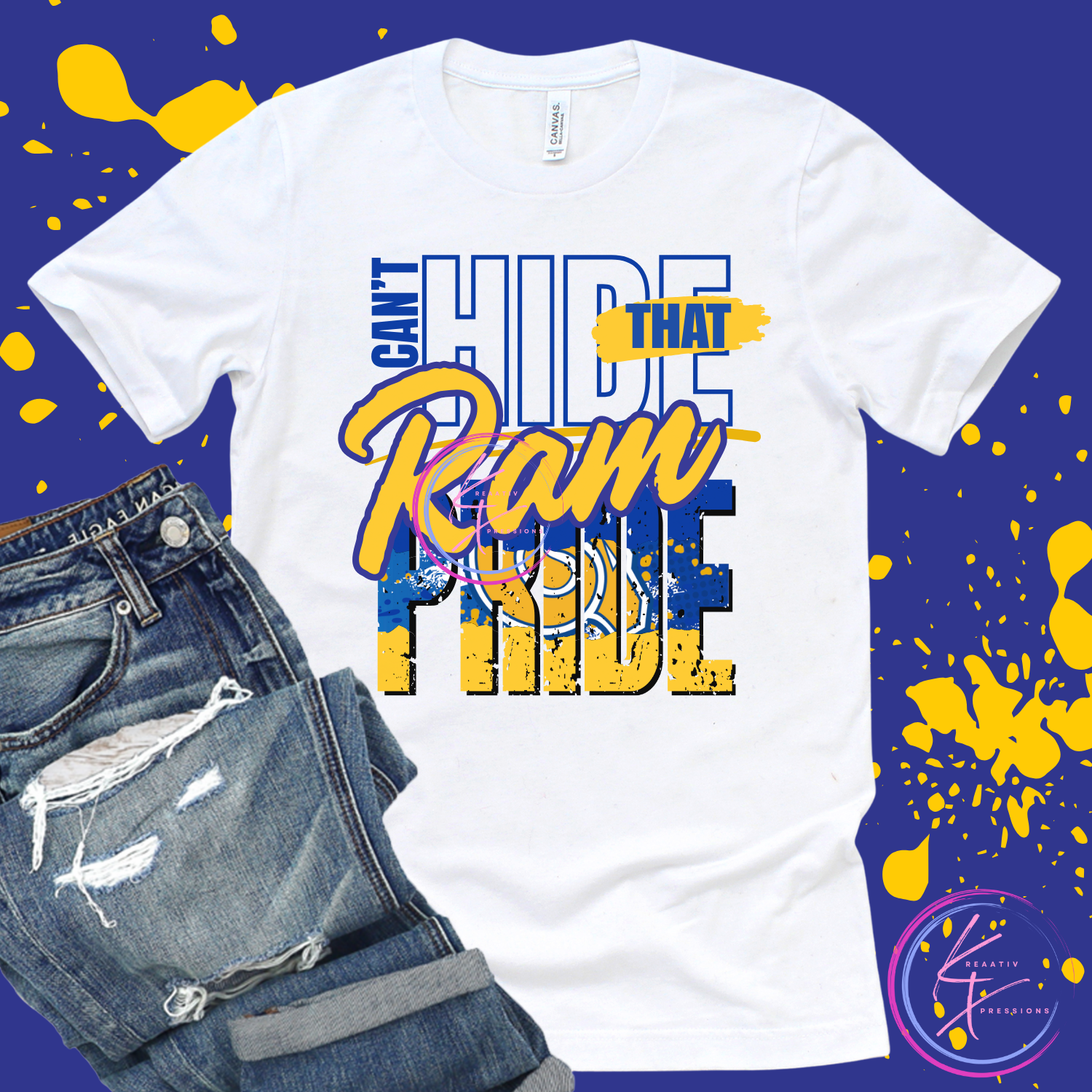 Can't Hide That Pride Custom Team Spirit T-Shirt