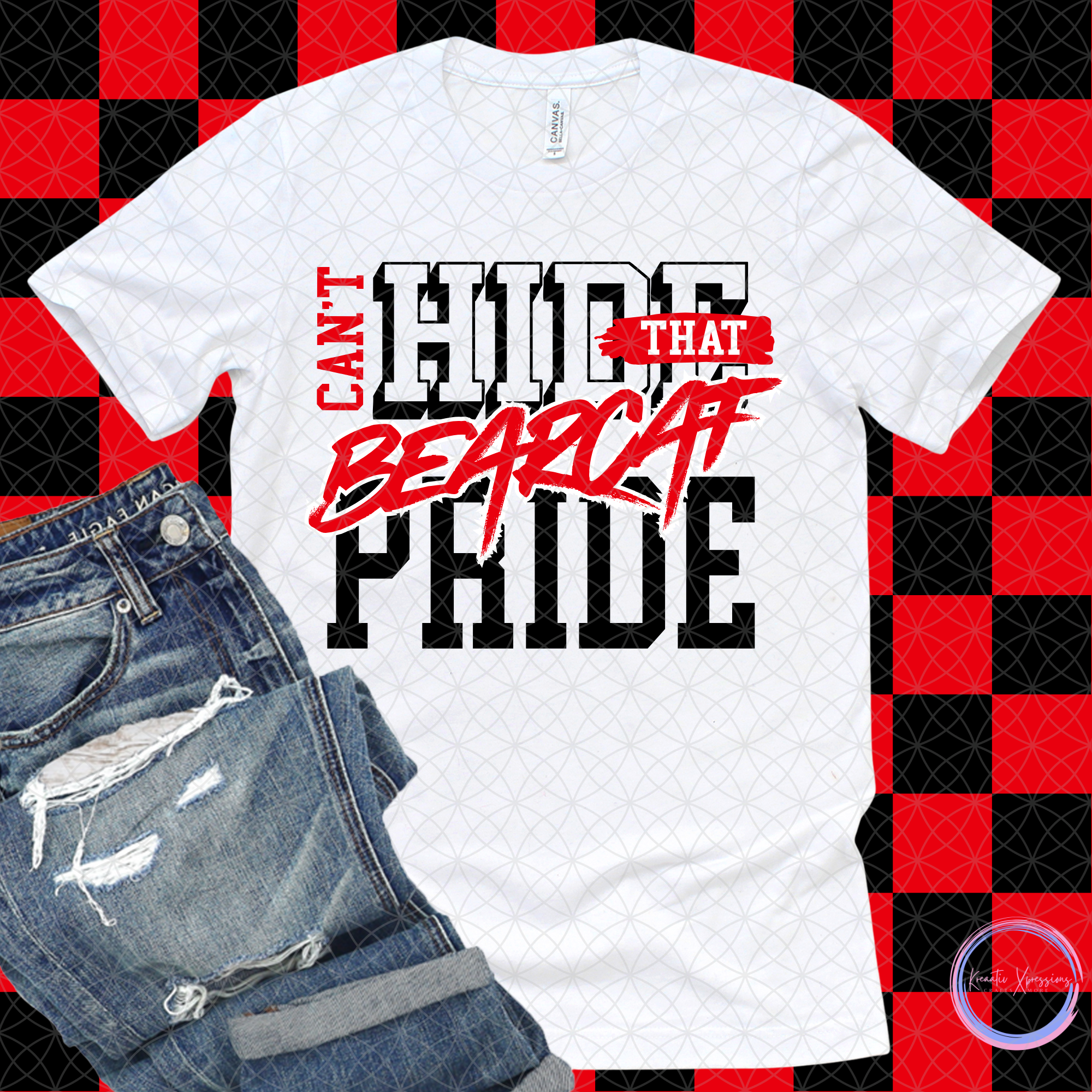Can't Hide That Pride - Custom School Mascot T-Shirt