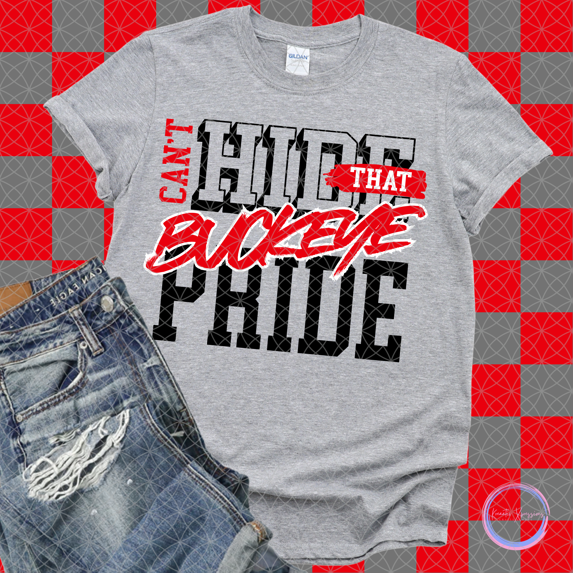 Can't Hide That Pride - Custom School Mascot T-Shirt