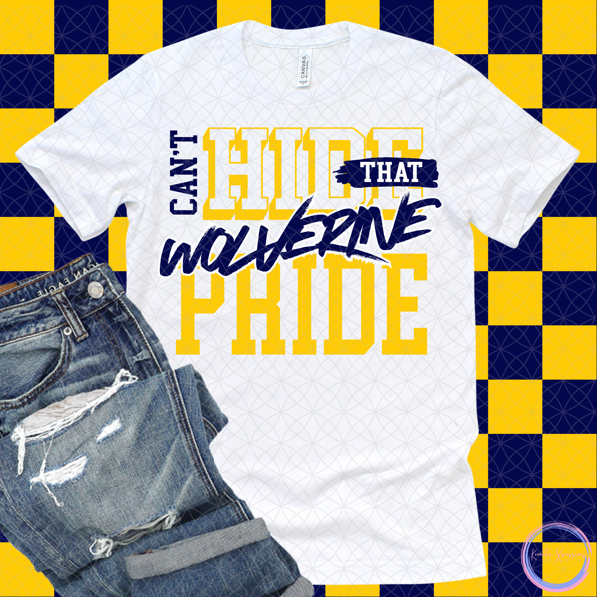 Can't Hide That Pride - Custom School Mascot T-Shirt