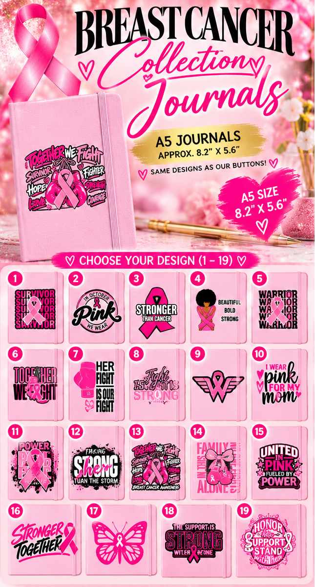 Breast Cancer Awareness Journals