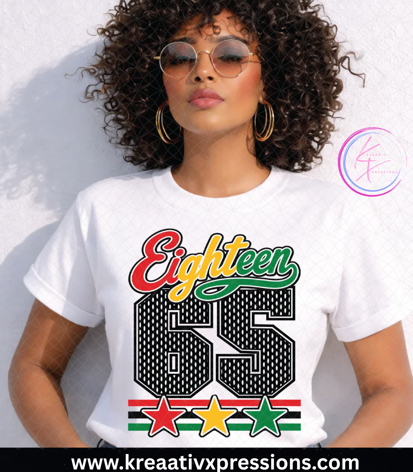 Eighteen 65 Juneteenth Tee
