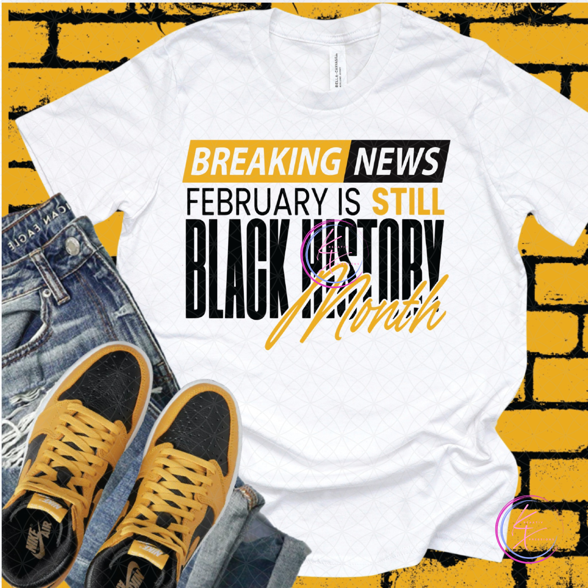 Breaking News - February is Still Black History Month T-Shirt