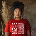 God Says You Are - Inspirational Affirmation Tee