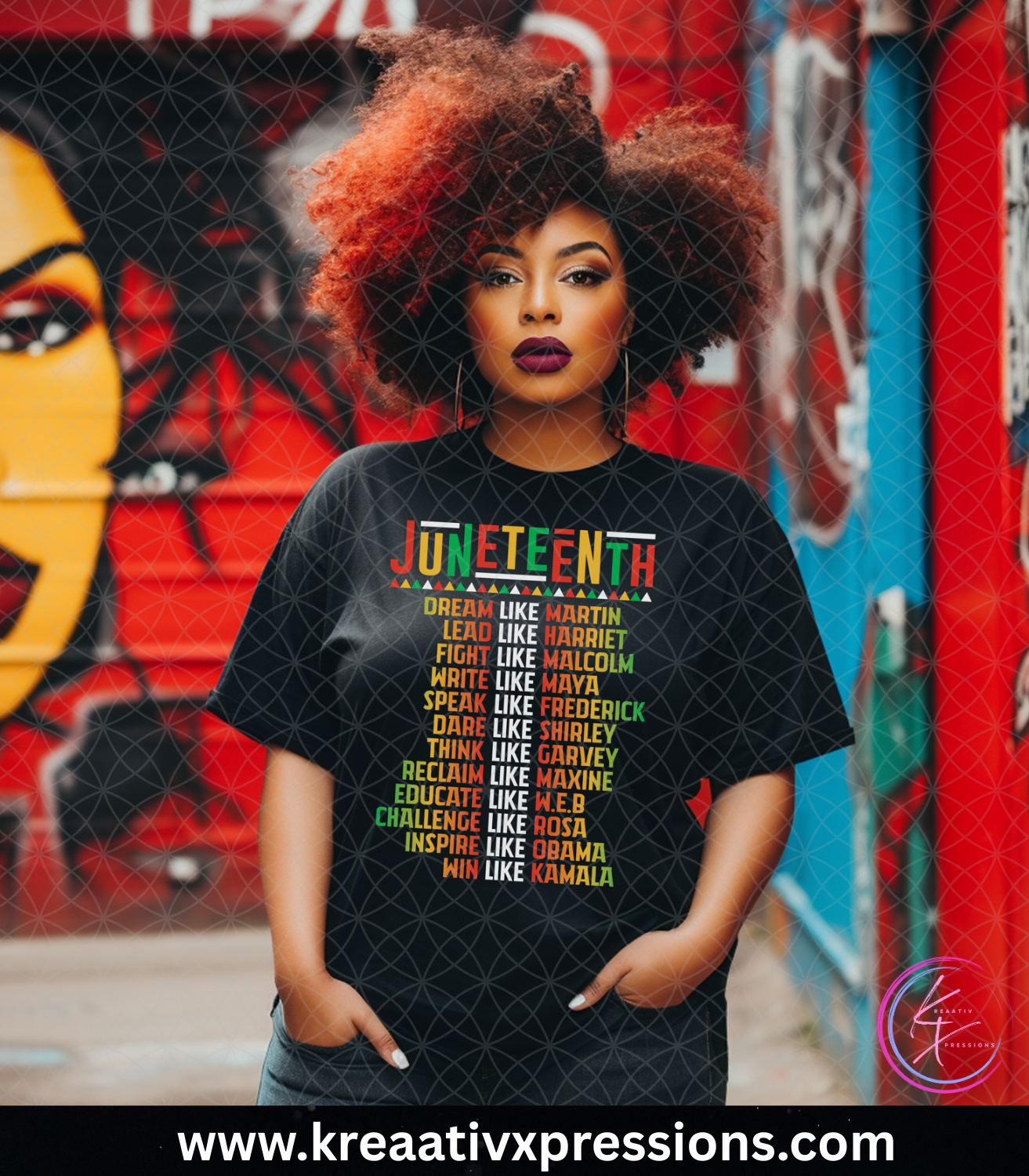 Juneteenth Like Legends Tee