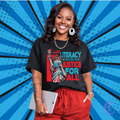 Literacy and Justice for All T-Shirt