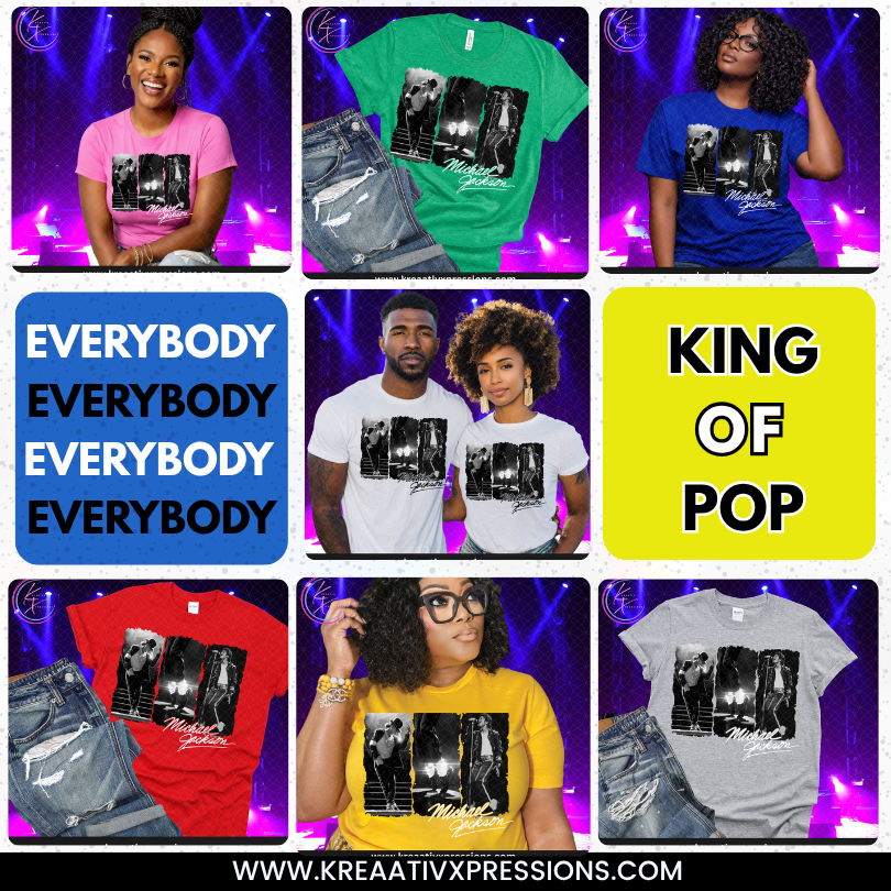 King of Pop Michael Jackson Tee