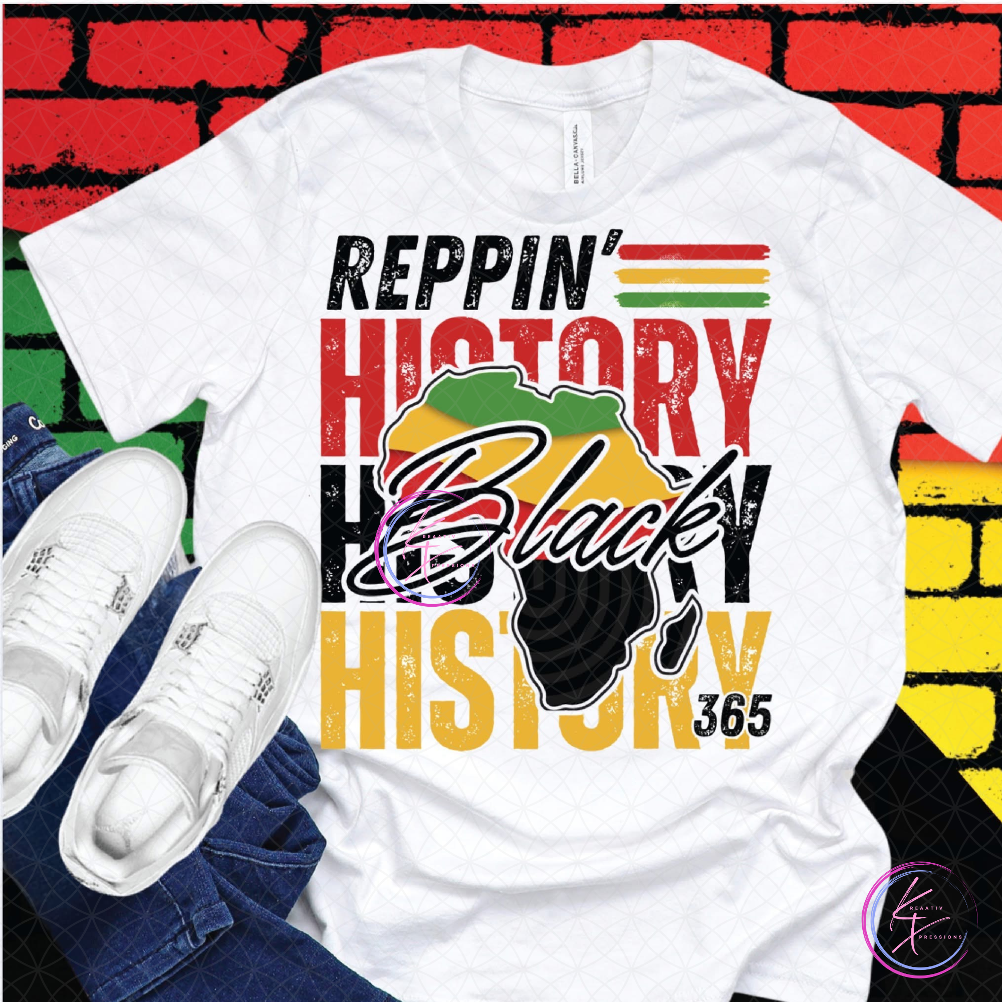 Reppin' Black History 365 T-Shirt