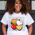 Teacher Hearts - Educator Appreciation Tee