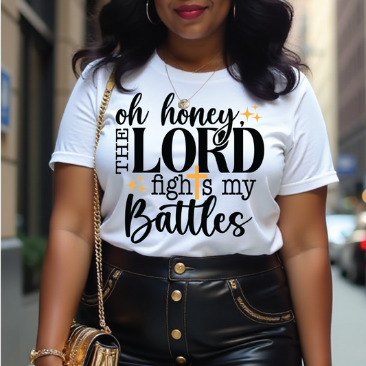 THE LORD FIGHTS MY BATTLES