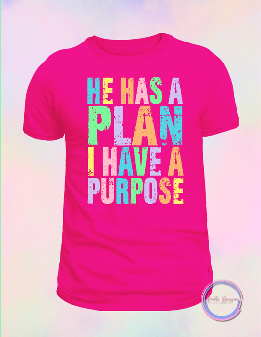 HE HAS A PLAN...I HAVE A PURPOSE