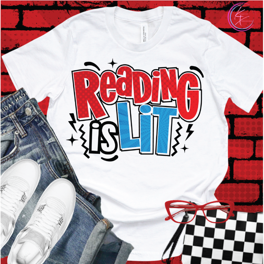 Reading is Lit T-Shirt